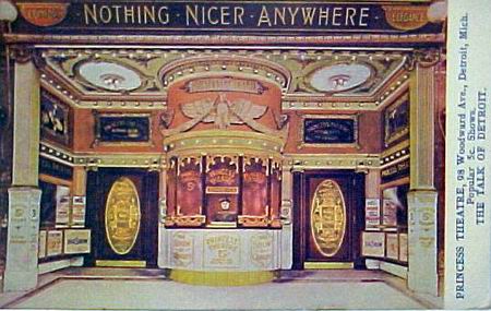 Princess Theatre - Old Postcard (newer photo)